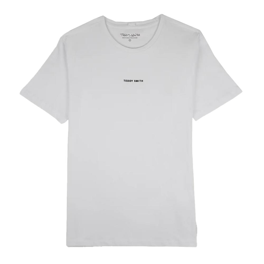 Teddy Smith T-shirt Blanc Homme Teddy Smith Soy