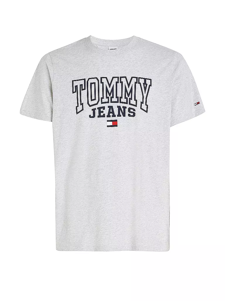 TOMMY JEANS T-Shirt Regular Fit  hellgrau