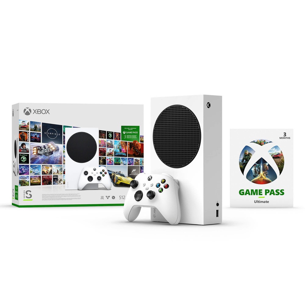 Das Xbox Series S Starter-Bundle enthält 3 Monate Ultimate Game Pass