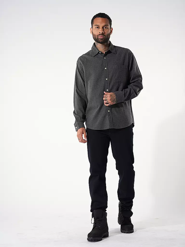 NN.07 Hemd Regular Fit grau