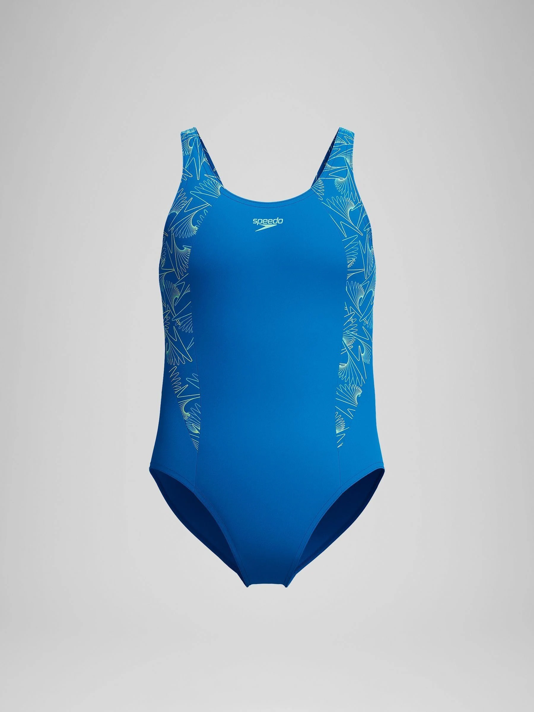 Blauw - Speedo Hyperboom Splice Muscleback badpak