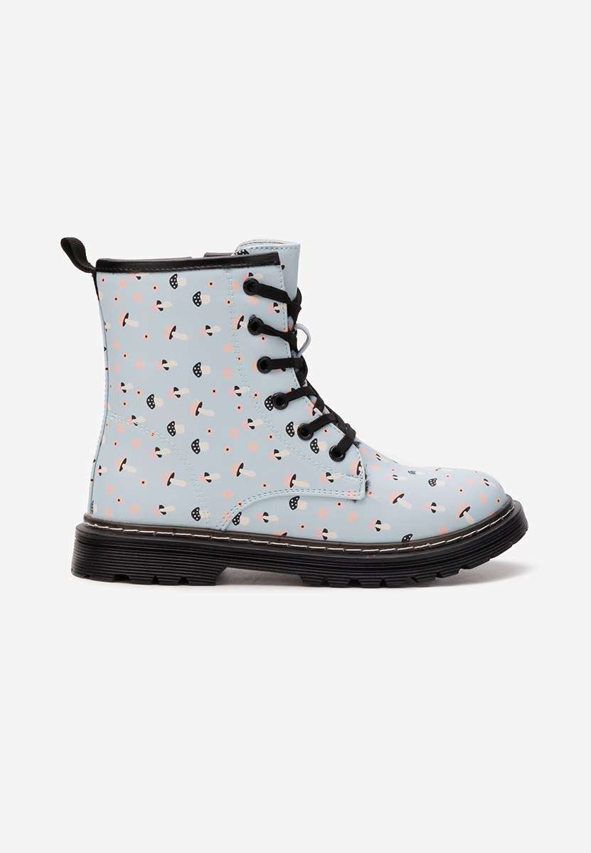Bottines filles bleues Mushroom