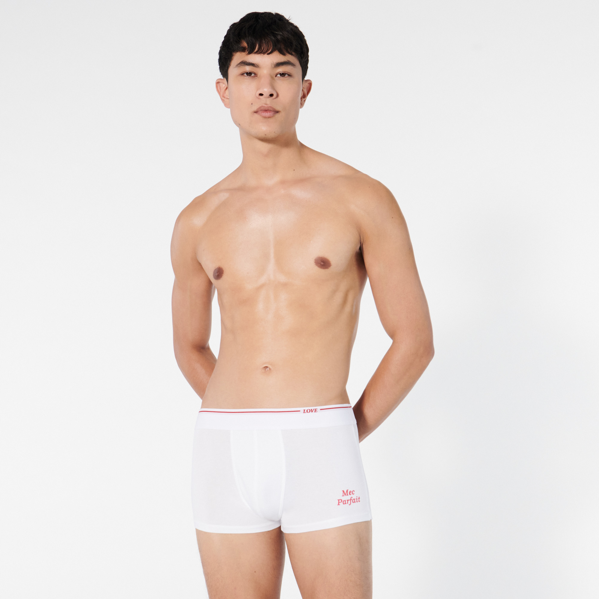 Lot de boxers en coton