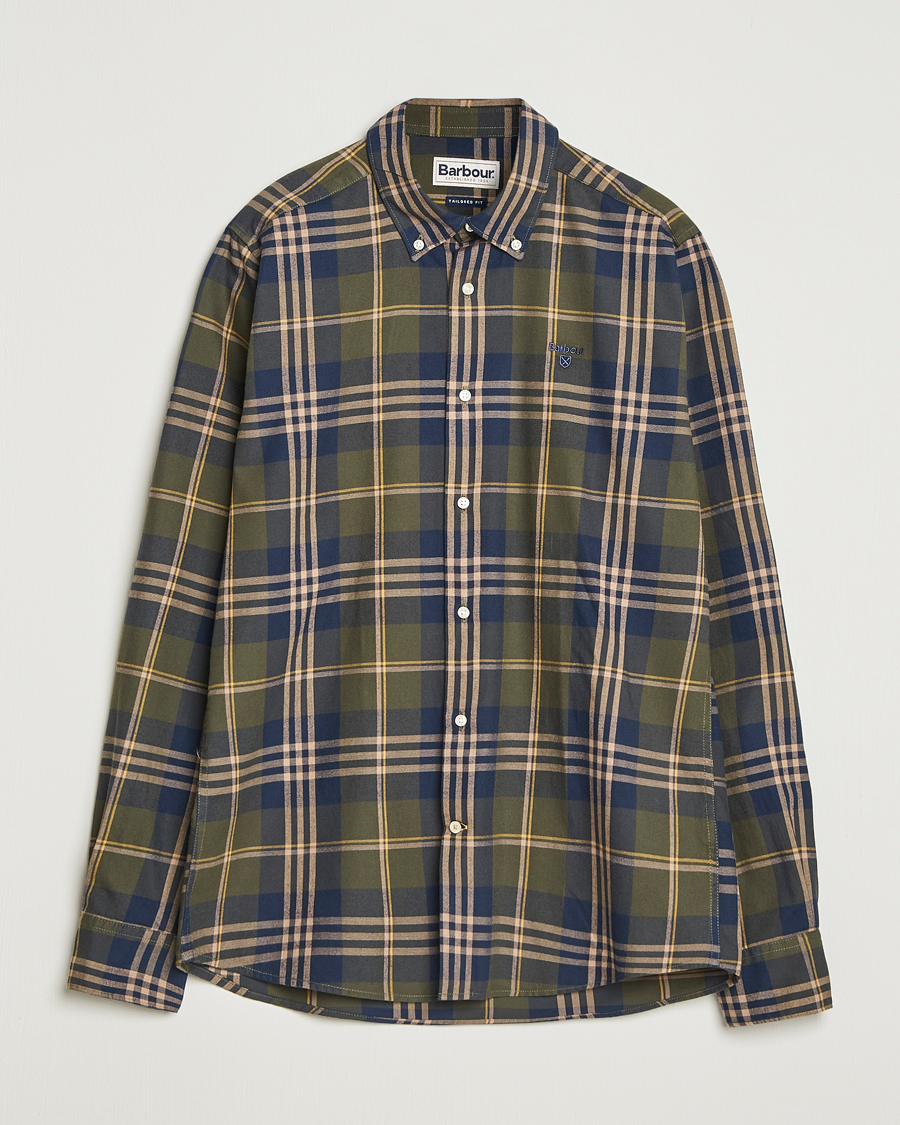 Barbour Lifestyle Edgar Checked Shirt Olive