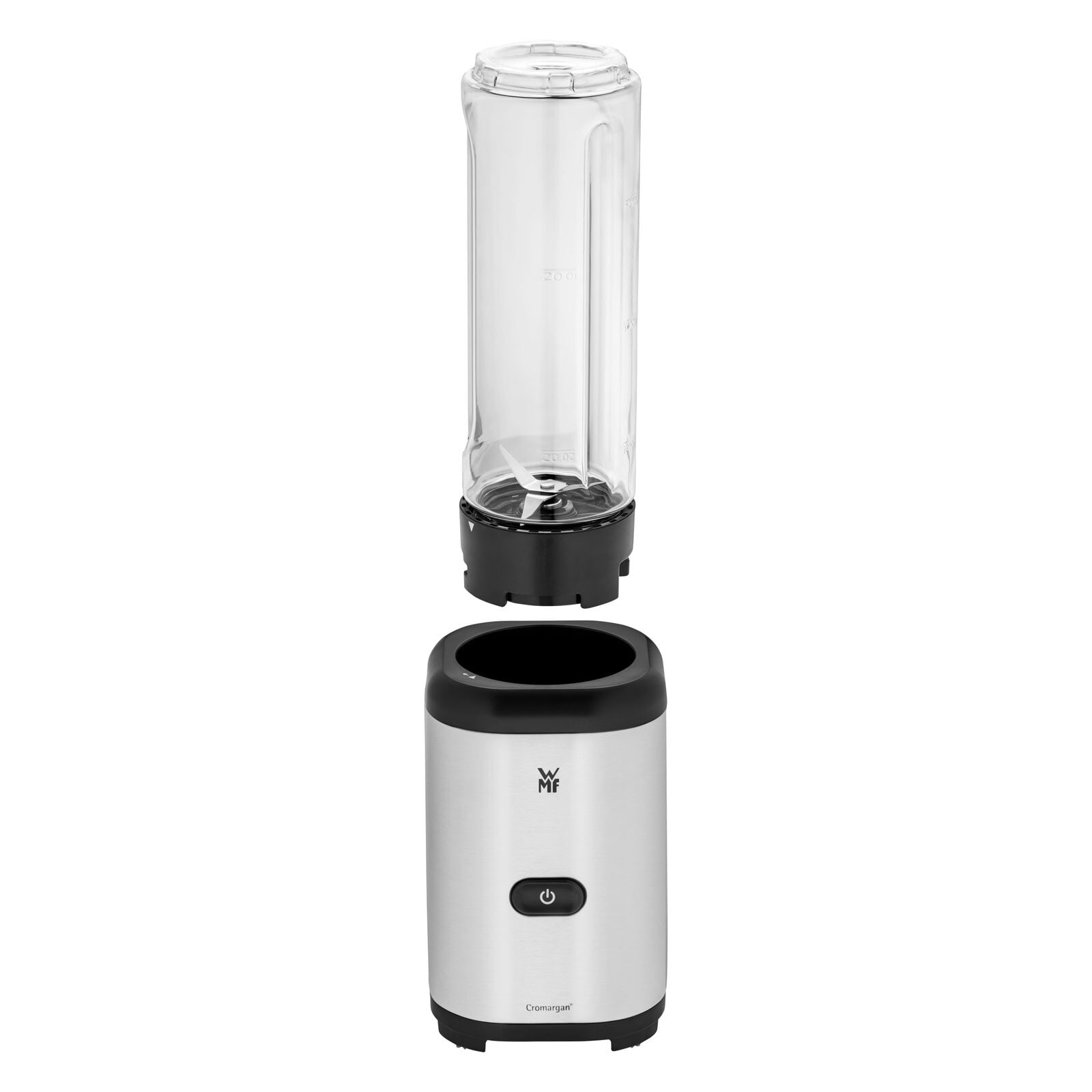 WMF Trinkflasche KULT X 600 ml transparent/ schwarz