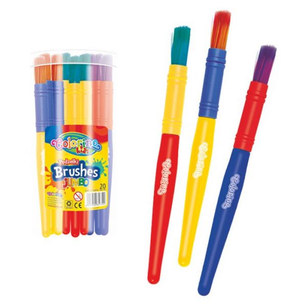 Colorino Pincéis Jumbo 20 Peças