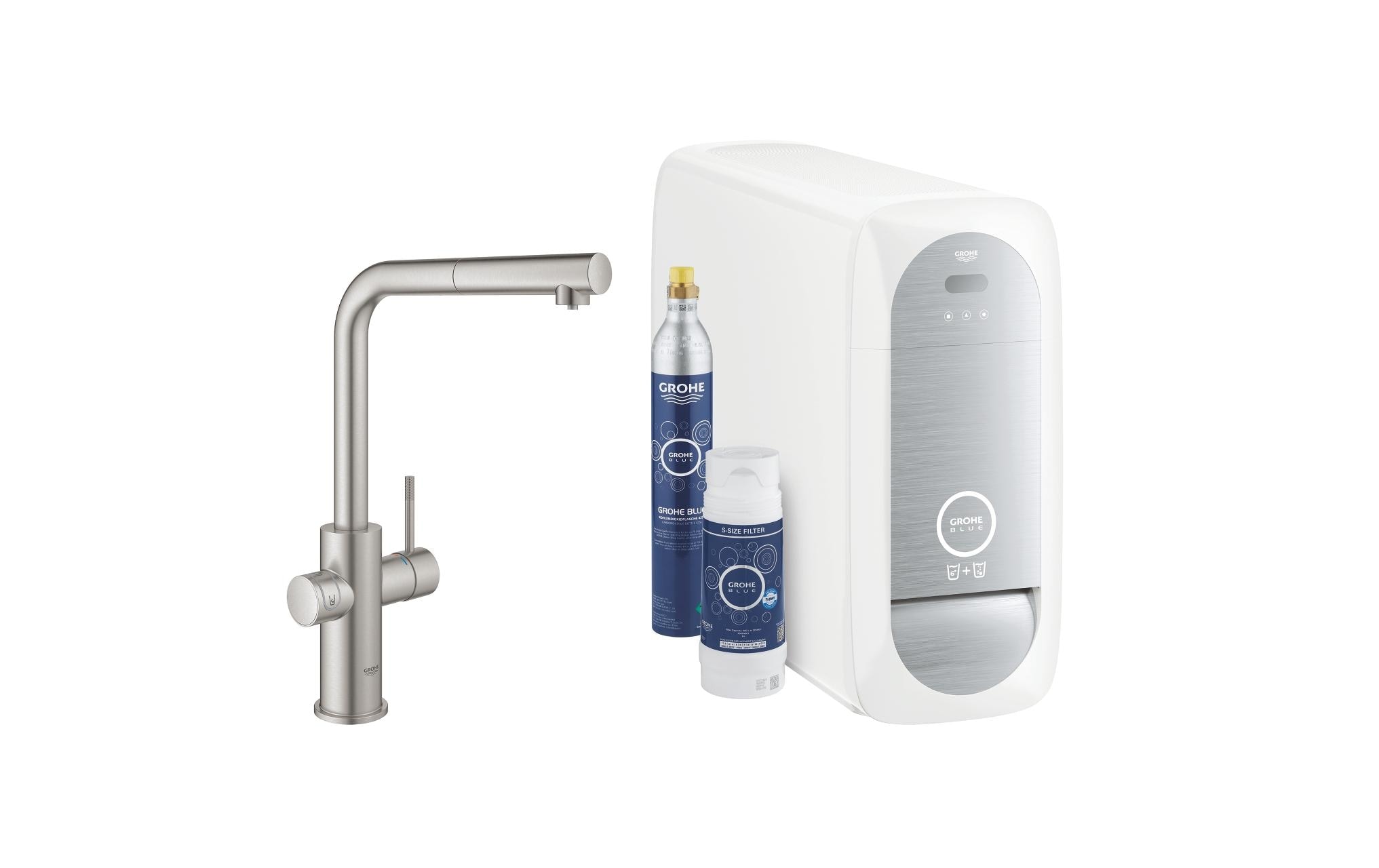 Grohe Küchenarmatur »Blue Home L-Auslauf Starter Kit«