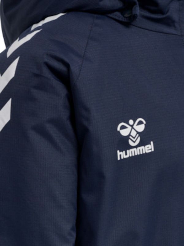 Hummel - Core XK - Bench Jas - Zwart - Gewatteerde Vulling, Polyester Geweven Stof