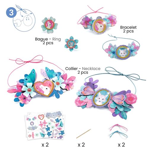 Djeco DIY Prinsesse Aktivitetssæt