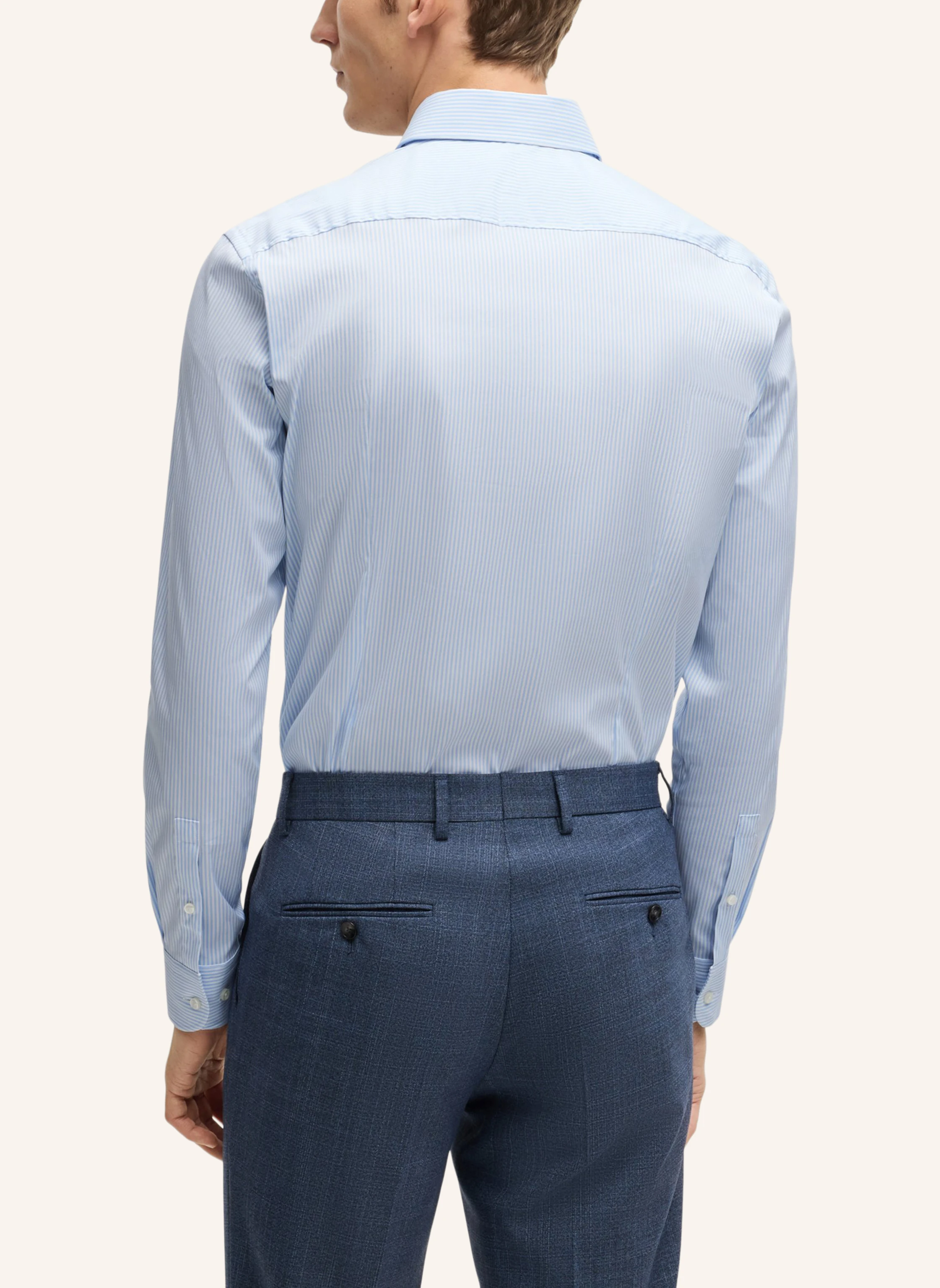BOSS Business Hemd P-HANK-SPREAD-C1-222 Slim Fit
