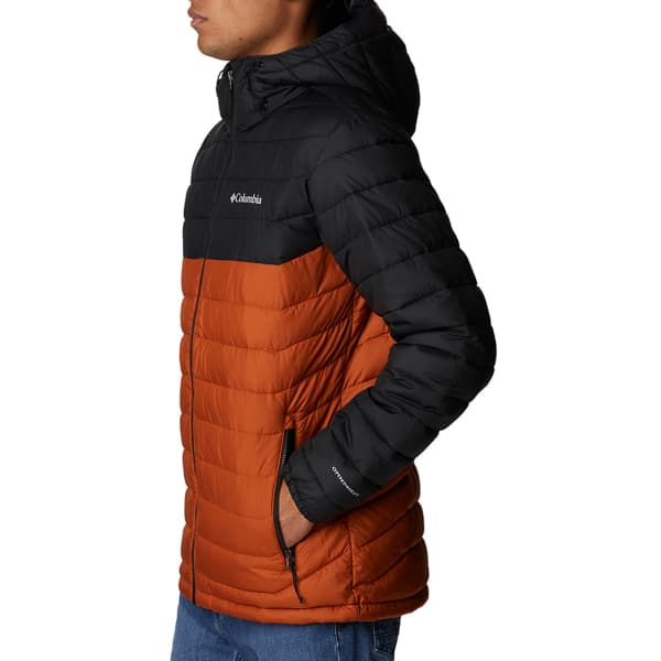 Doudoune randonnée COLUMBIA POWDER LITE HOODED JKT WARM COPPER BL