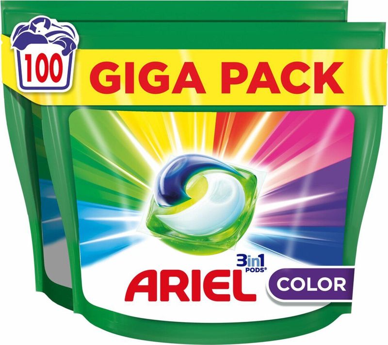 Ariel - 3in1 Wasmiddel Pods - Color - 100 Stuks