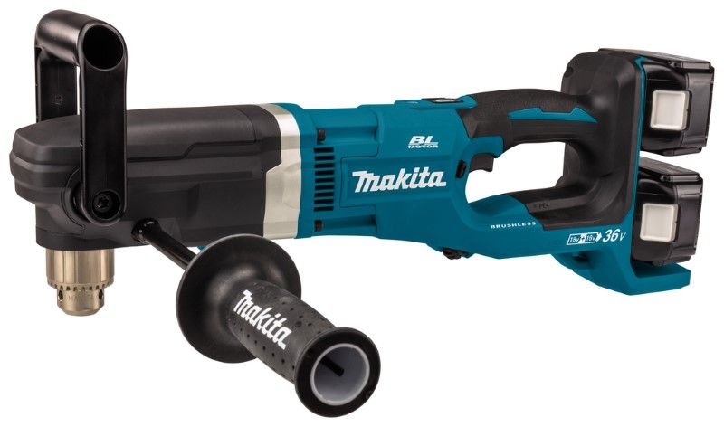 Makita DDA460PT2 2x18V Li-ion accu haakse boormachine set (2x5.0Ah) in koffer