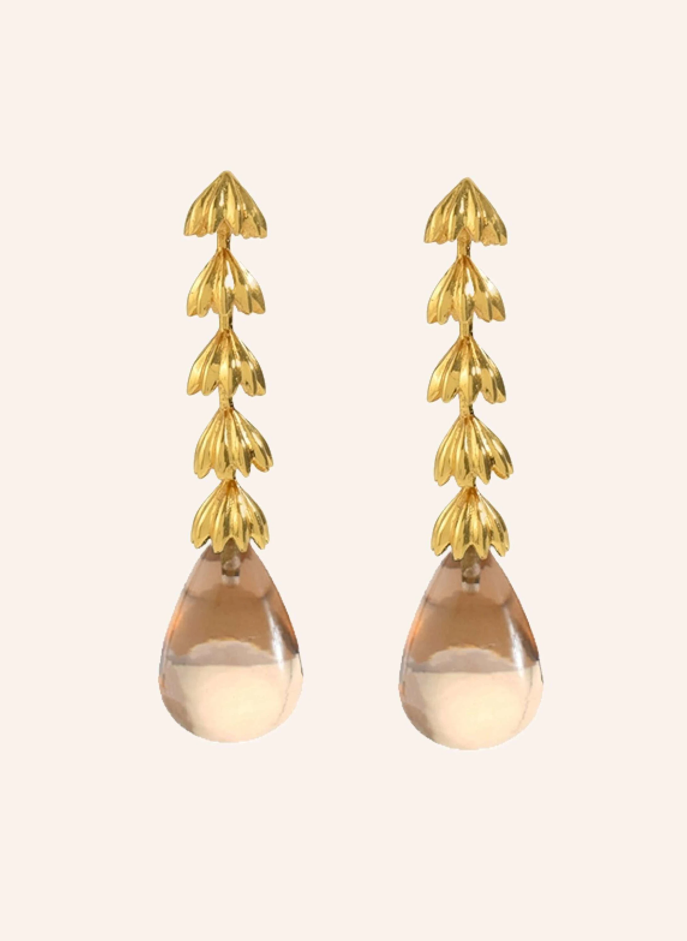 Shyla London Ohrhänger CHANDELIER CHAMPAGNE by GLAMBOU