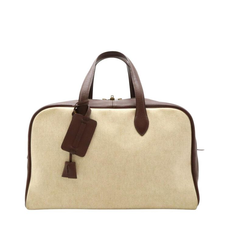 Hermès Vintage Hermès Victoria Beige