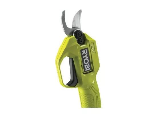 RYOBI ONE+ Secateur sans fil 18V - lames Bypass chromees en acier carbone japonais SK5 - coupe 25 mm -sans batterie ni chargeur