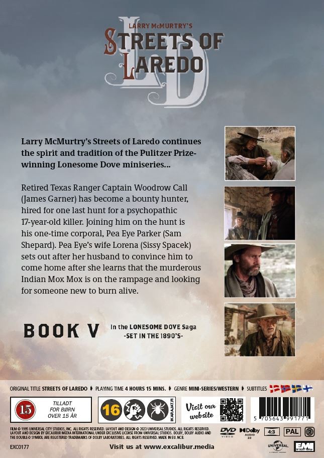 Streets Of Laredo (Mini series – 2 DVD box - book V)