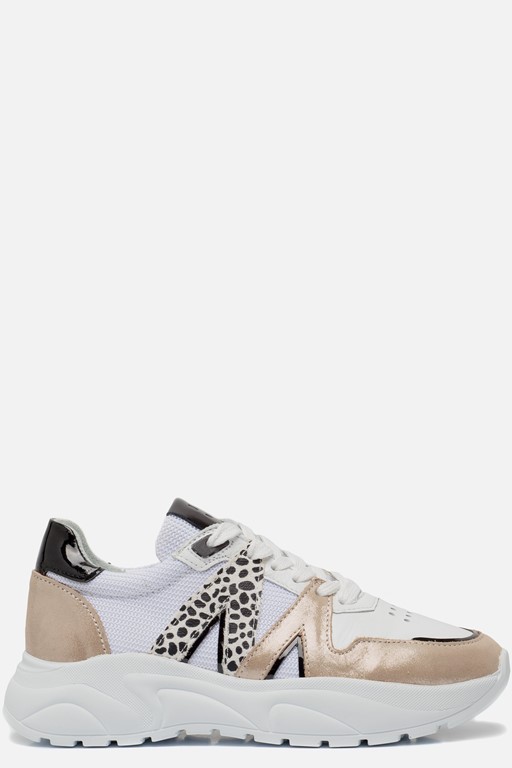 Muyters Sneakers wit Leer