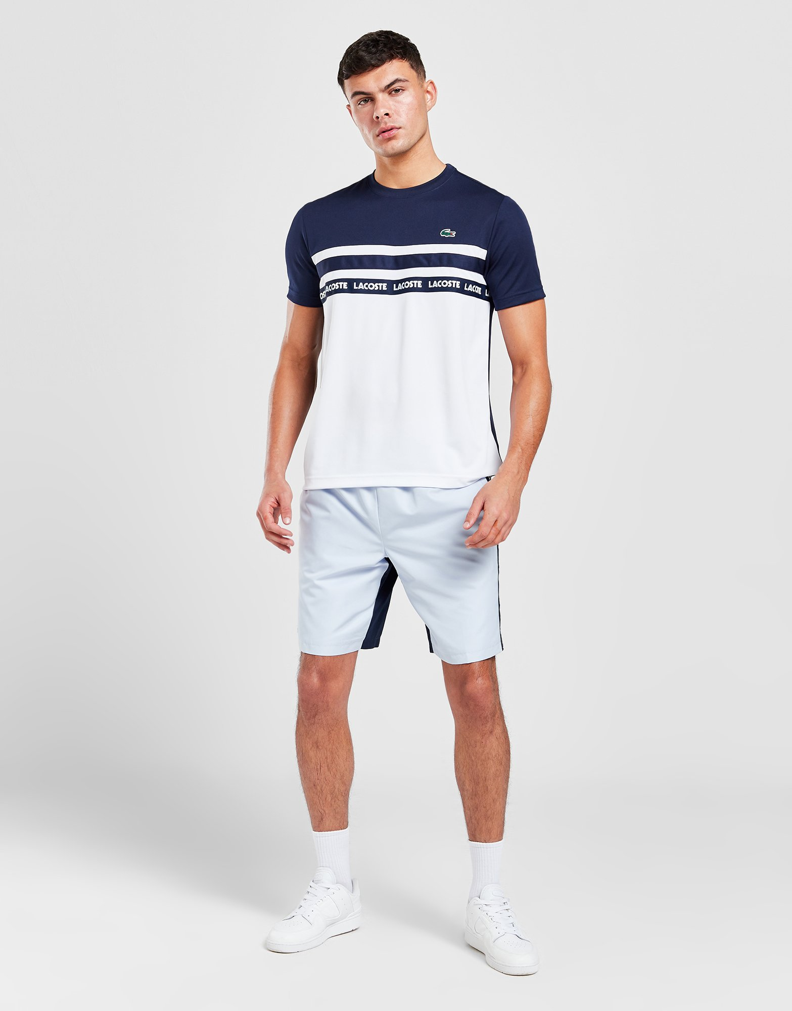 Lacoste T-shirt Colour Block Homme