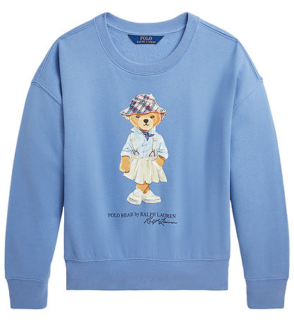 Polo Ralph Lauren Sweatshirt - Cambus Blue m. Kuscheltier