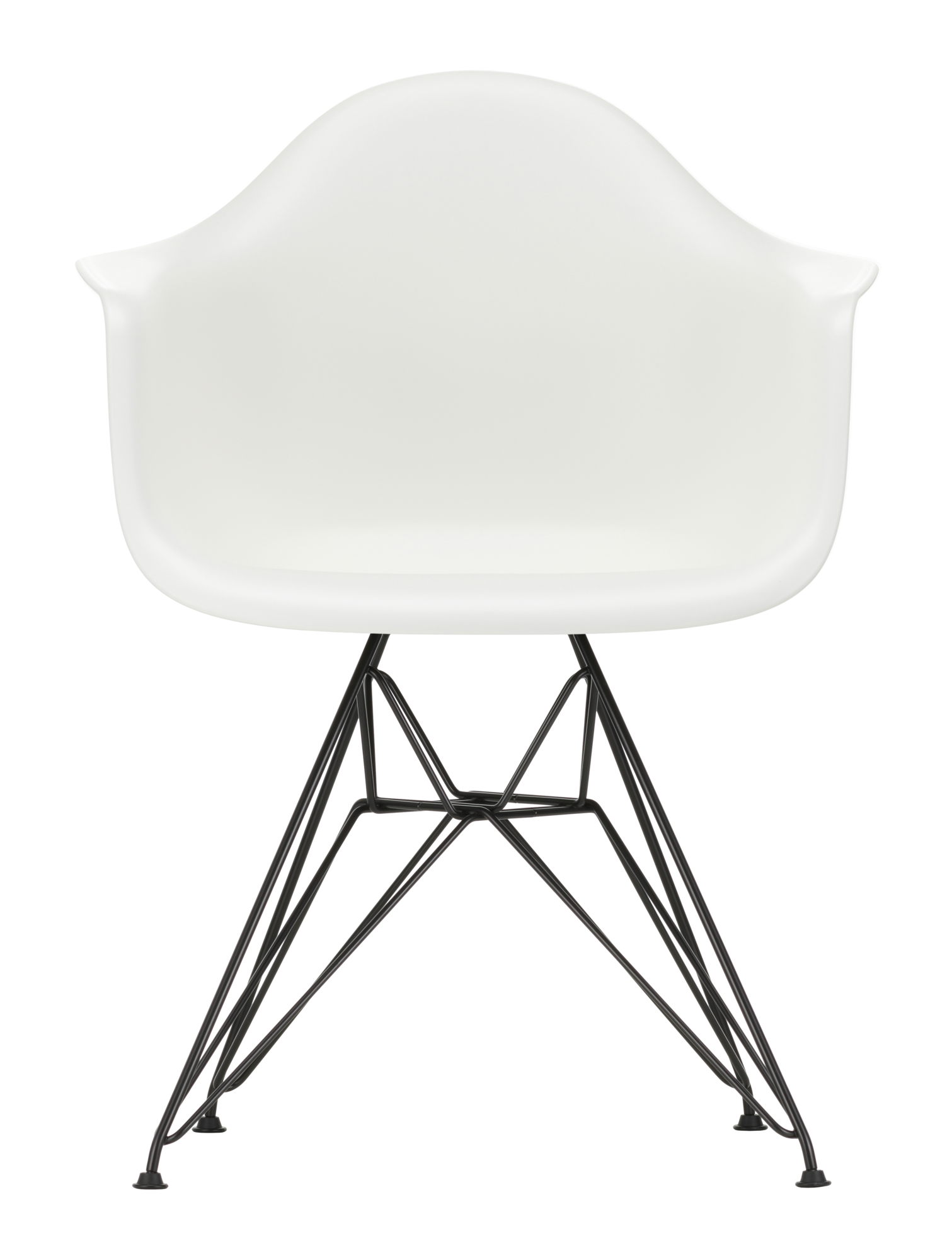 Eetkamerstoel DAR basic dark onderstel cotton white