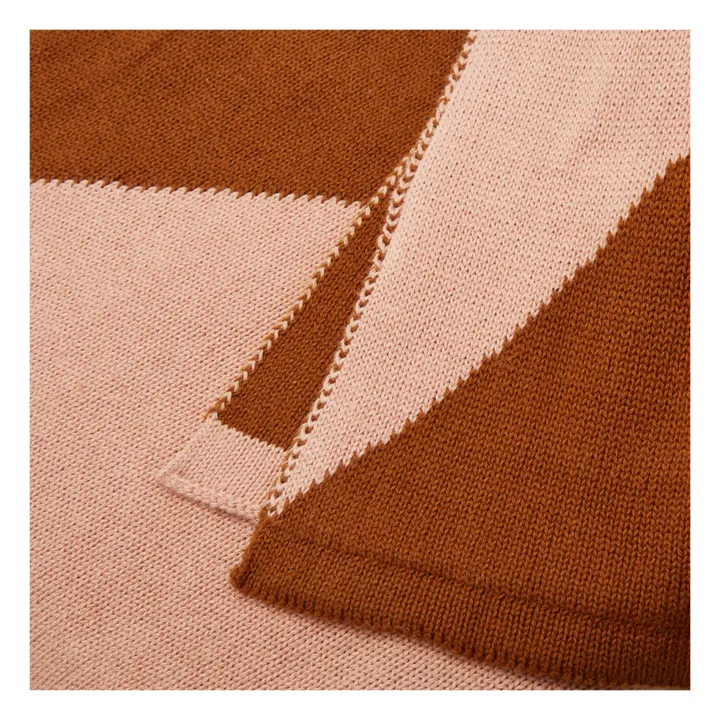 Suite 702 Plaid en Coton Bio | Rose