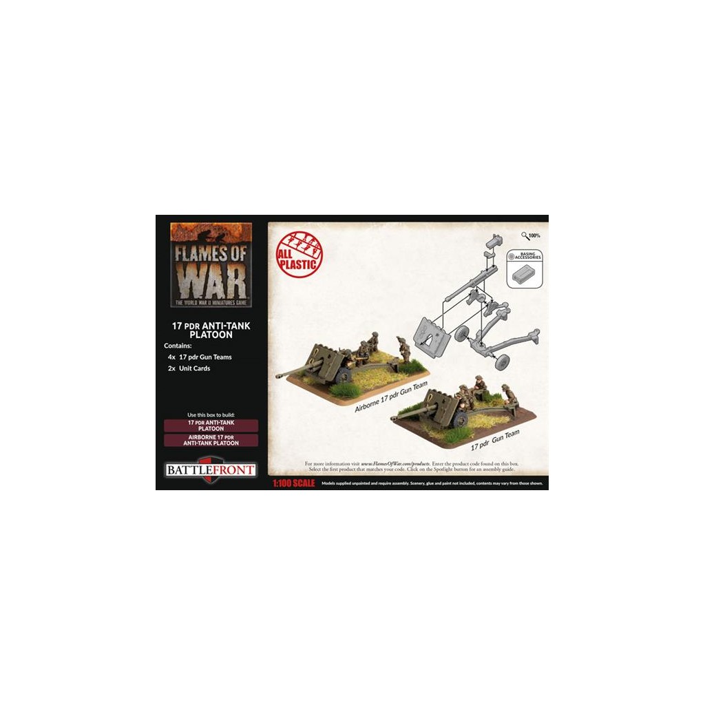 Flames of War - 17 Pdr Anti-Tank Platoon