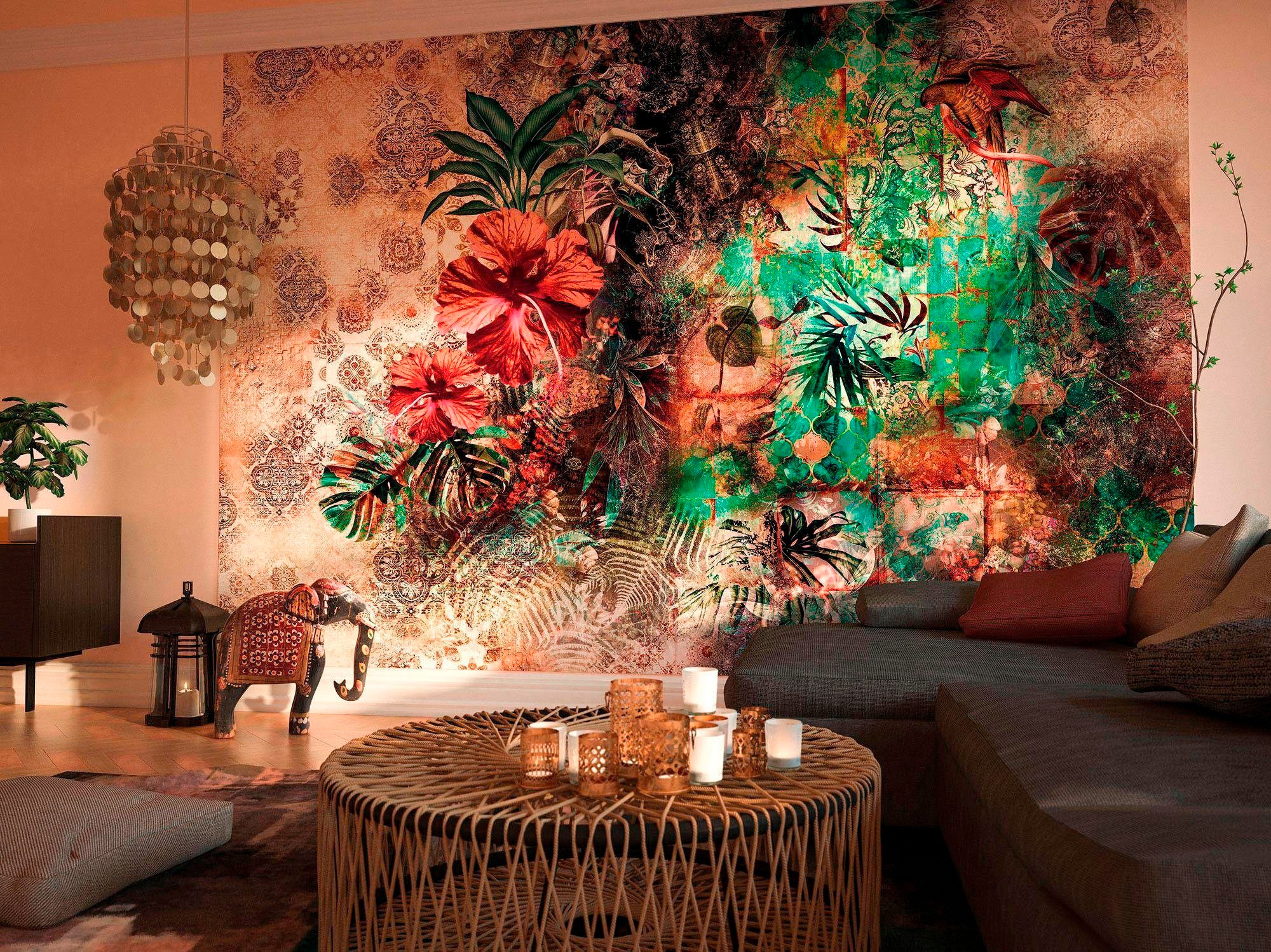 Komar Fototapete »Sherazade - Grösse 368 x 254 cm« bedruckt glatt Wohnzimmer, Schlafzimmer