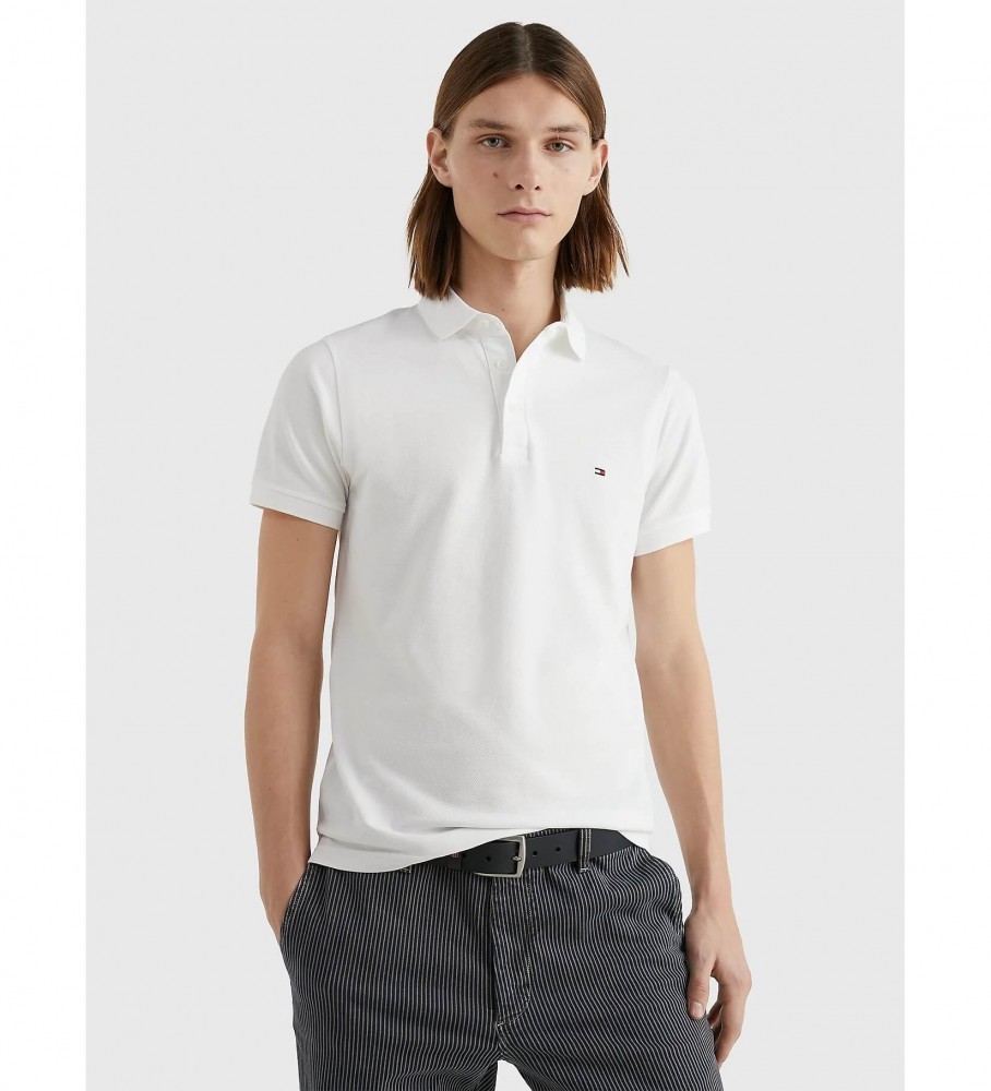 Camisa polo Tommy Hilfiger 1985 Slim branca