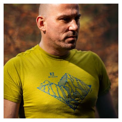 T-shirt de randonnée Alpinus Skilbrum vert - Homme