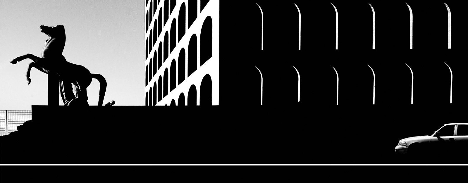 Palazzo Della Civiltà by Gabriele Croppi - Limited Edition. Edition of: 200. Signed.