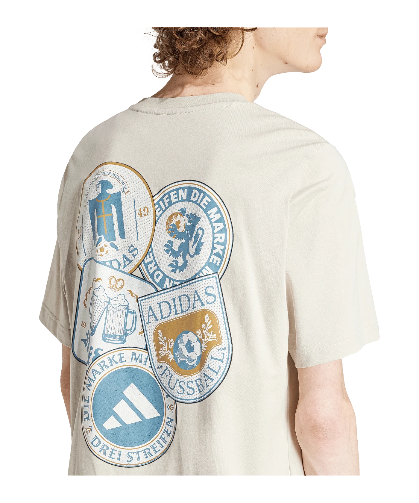 adidas FC Bayern München Wiesn T-Shirt Braun