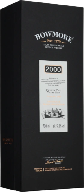 BOWMORE 22 YEARS 2000 SHERRY CASK EDITION 70CL