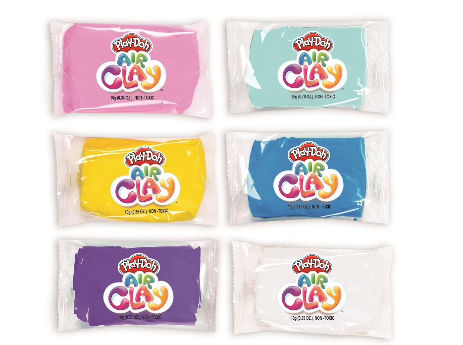 (9-tlg. Set) Air Clay Kinder Knete DIY Modellier Spielzeug (2450.09077) - Süsse Kreationen