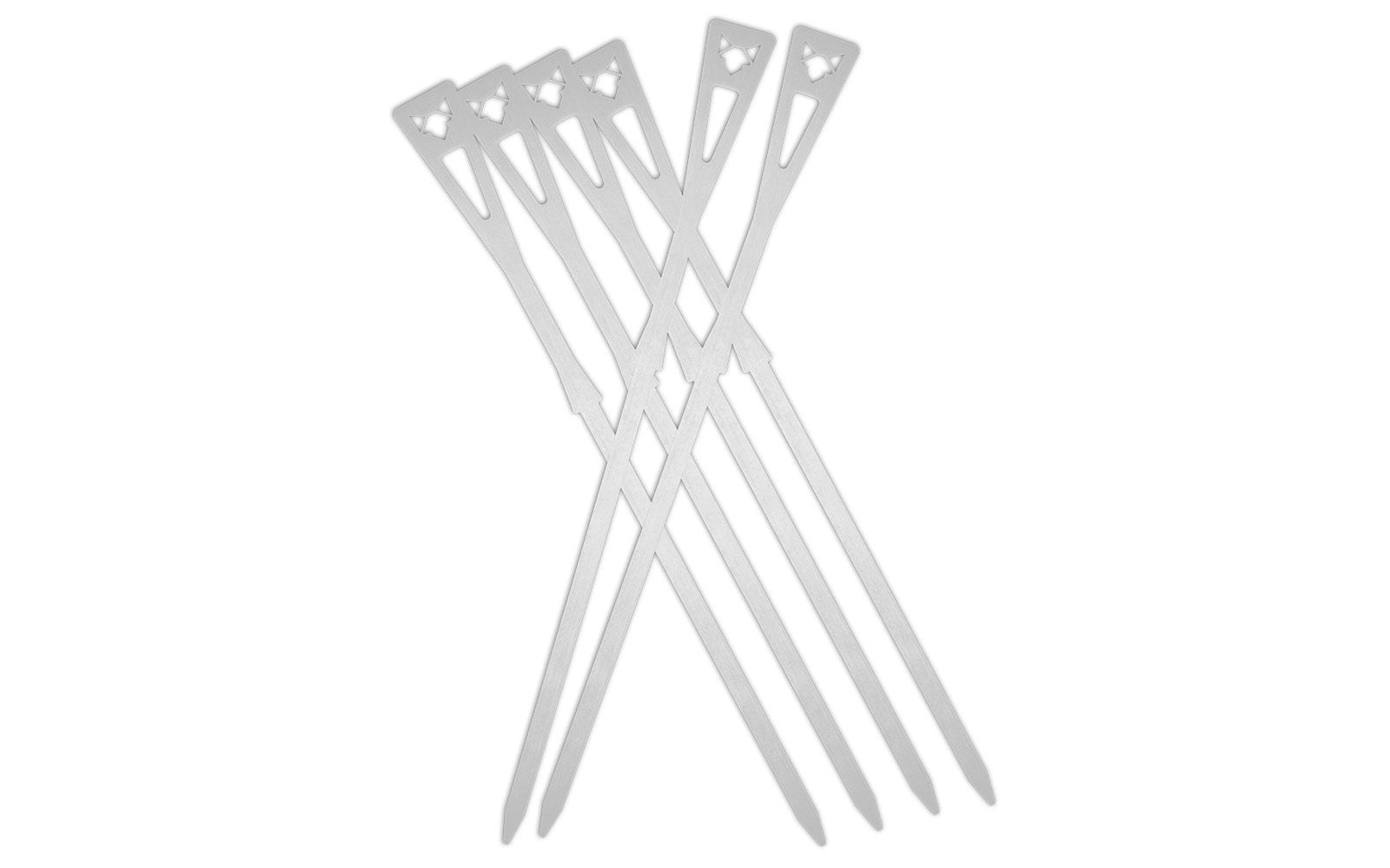 Fennek Grillspieße 6 teilig kurz 345 x 2 mm