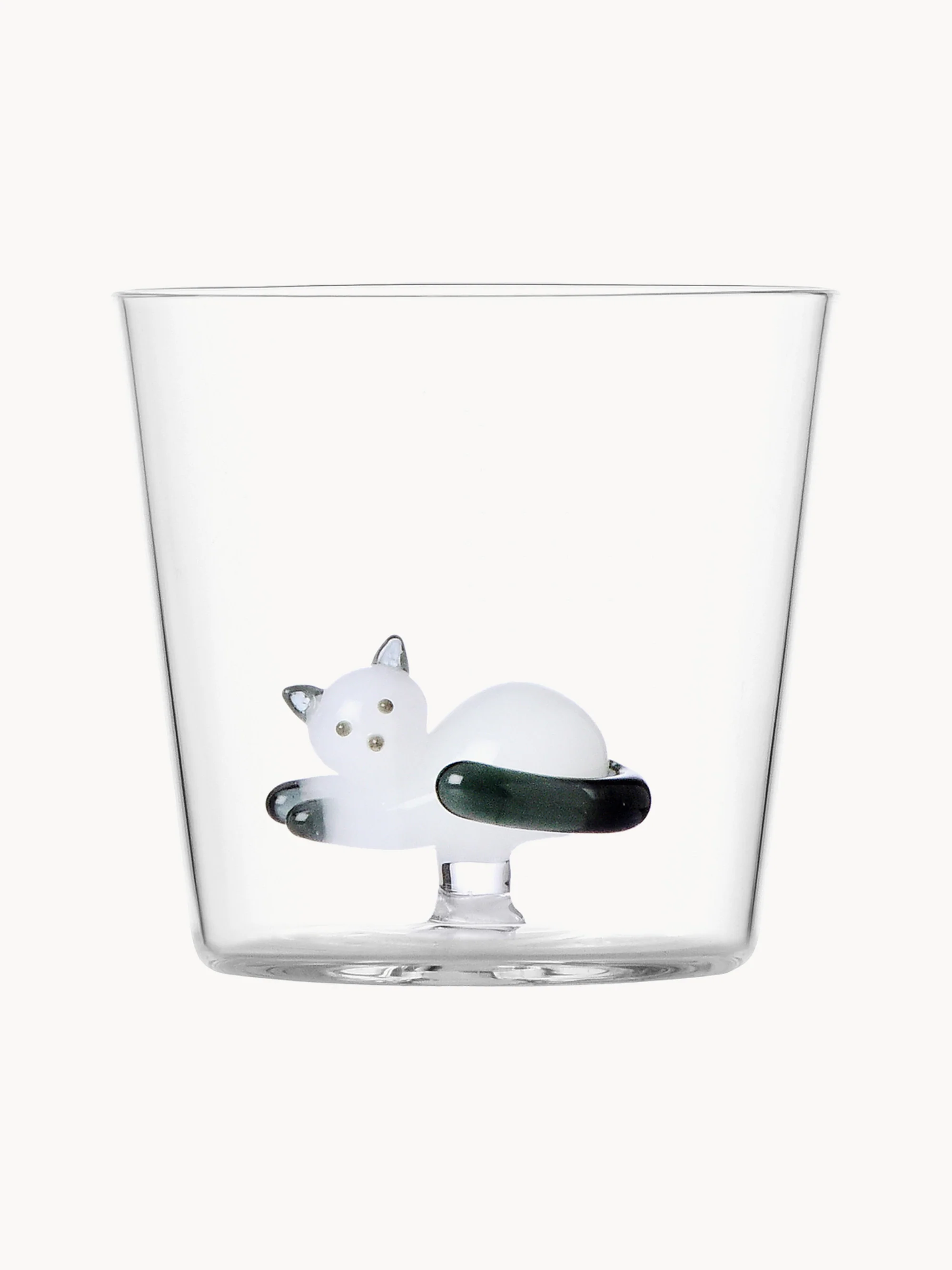 Handgemaakt borosilicaat glas Tabby Cat