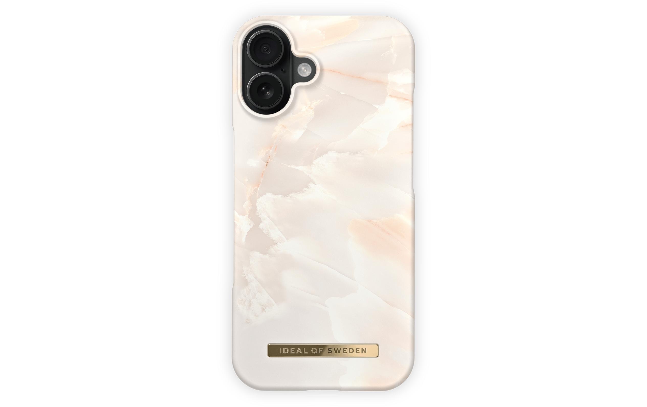 Back Cover iPhone 16 Plus Pearl MarbleBackcover für das Apple iPhone 16 Plus