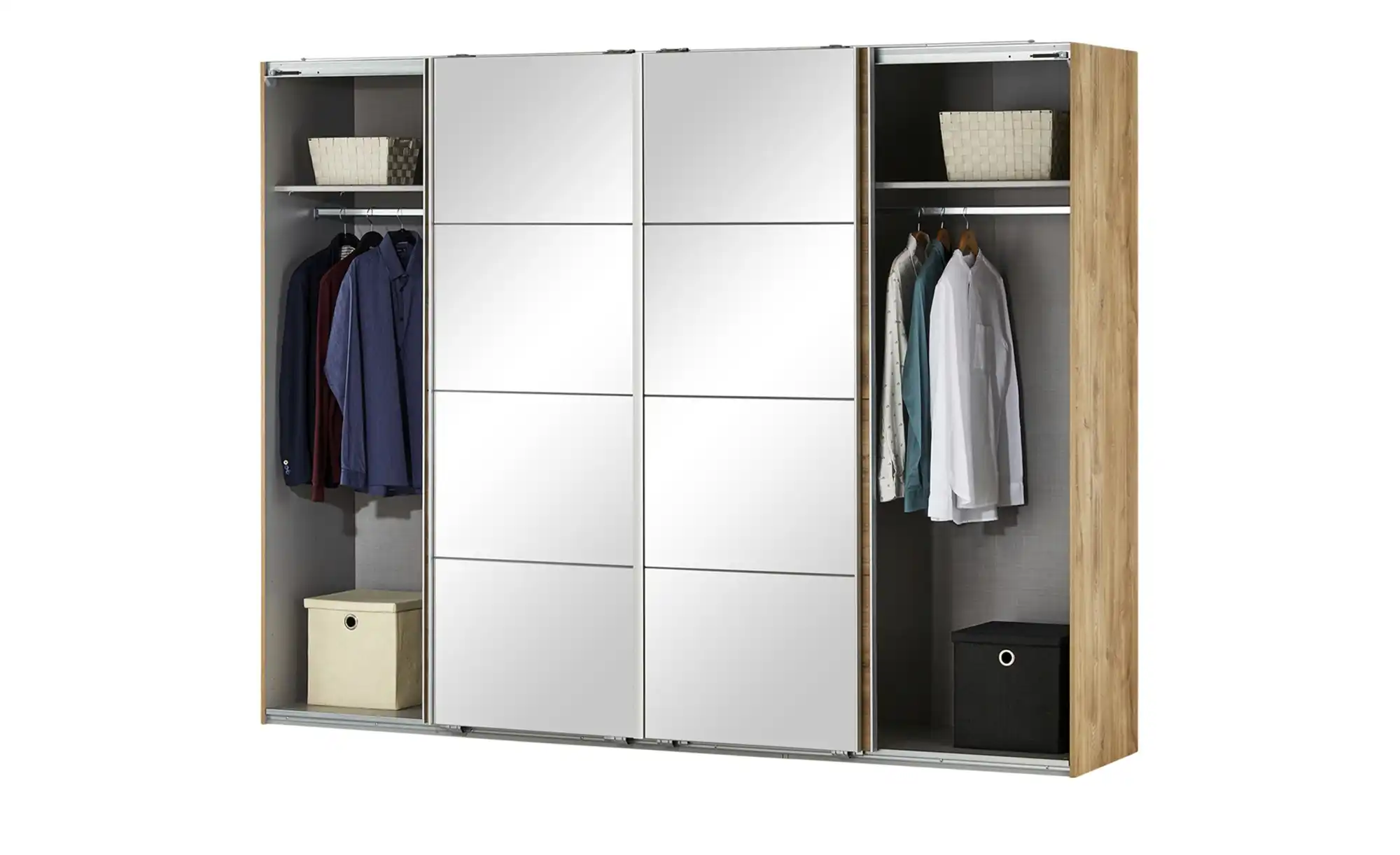 Kleiderschrank, 4-türig Blackpool