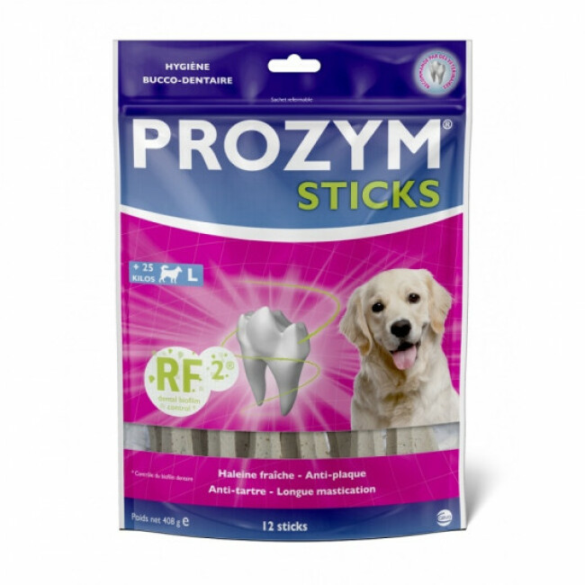 Soin dentaire Prozym RF2 pour chiens