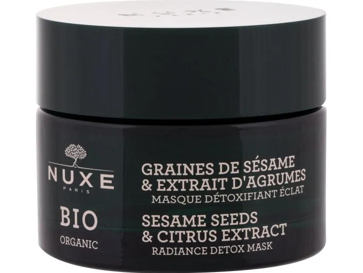 Nuxe NUXE BIO Illuminating Detoxifying Mask - Citrus- og sesamfrøekstrakt 50 ml