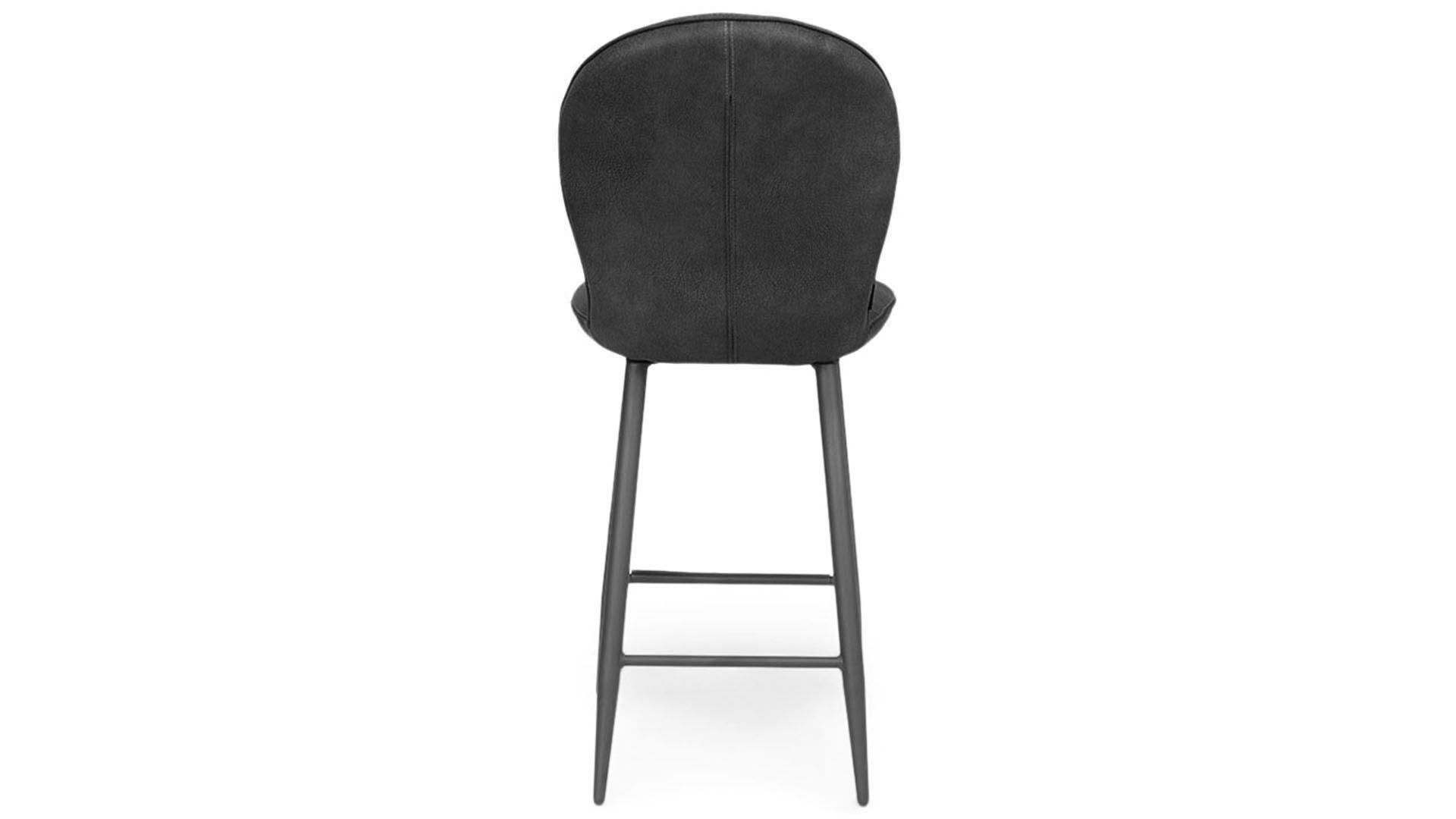 Barkruk - antraciet Jeannine B49 x D65 x H106.5 cm