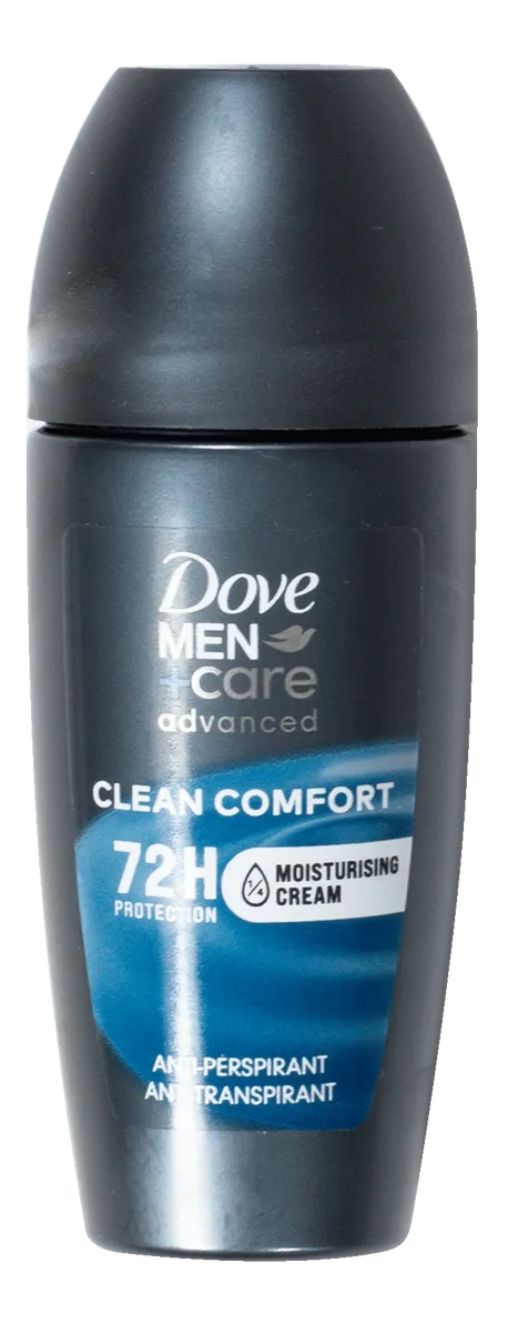Dove 72h Advanced Care Clean Comfort Deo Roll-on - 50 ml.