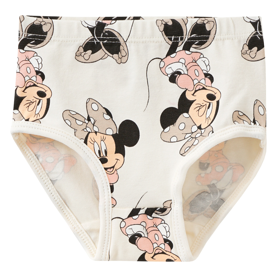 Topomini 3 Minnie Maus Slips im Set rosa / weiss