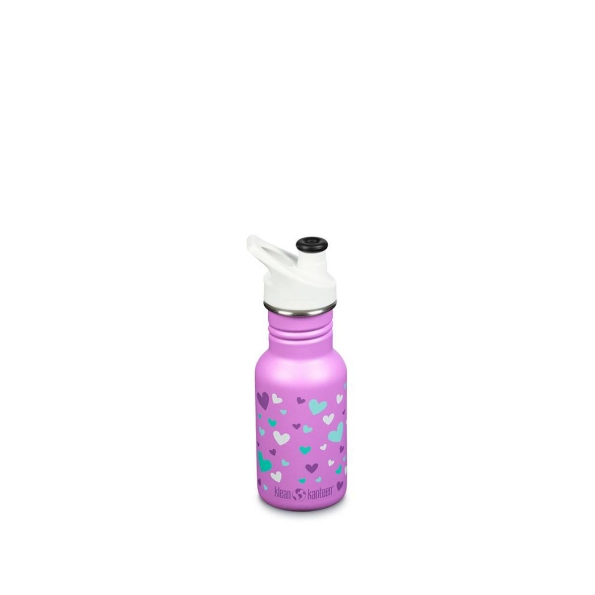 Garrafa de água infantil clássica Klean Kanteen de 355 ml com tampa esportiva infantil Tapón.