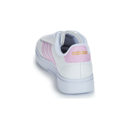 Adidas Sportswear - GRAND COURT ALPHA - Blanc / Rose