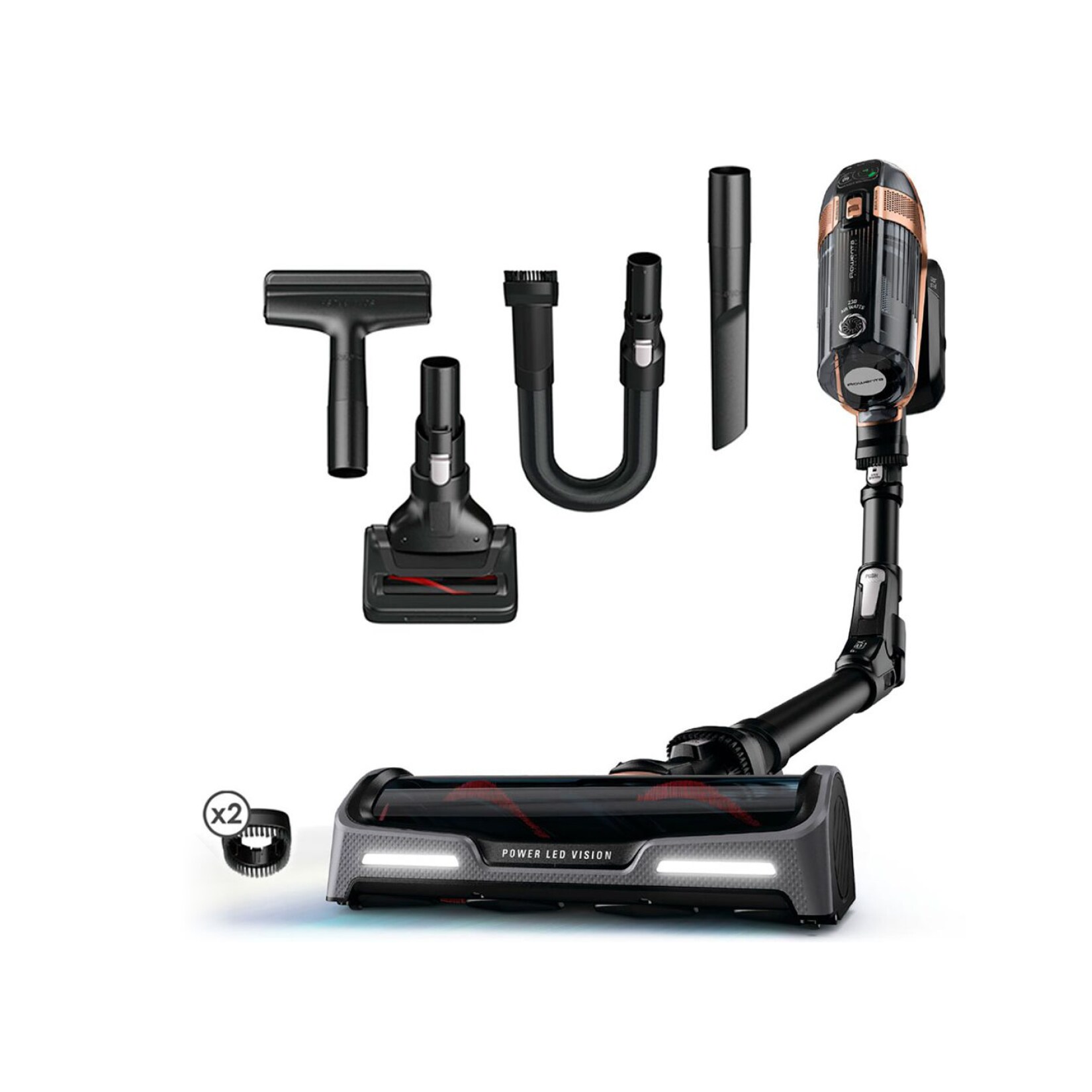 Rowenta X-Force Flex 15.60 - Vacuum Cleaner black