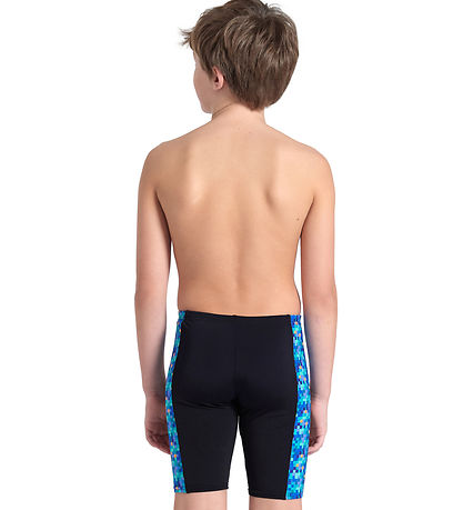 Arena Bådebukser - Pooltiles Jammer - Blåck/Blue Multi