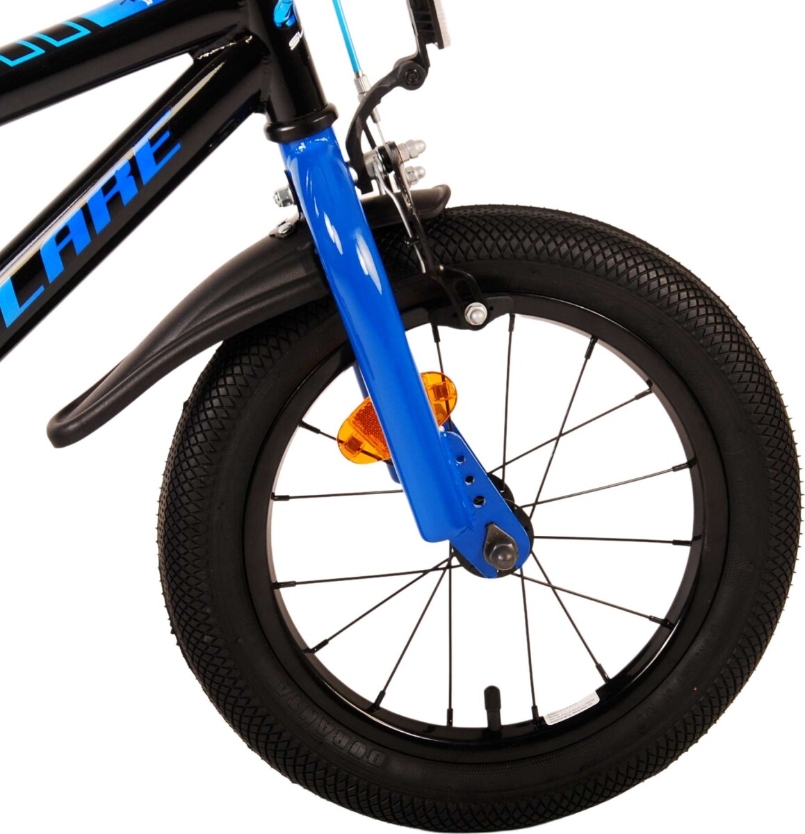 Volare - Børnecykel Med Støttehjul - 14'' - Super Gt - Blå
