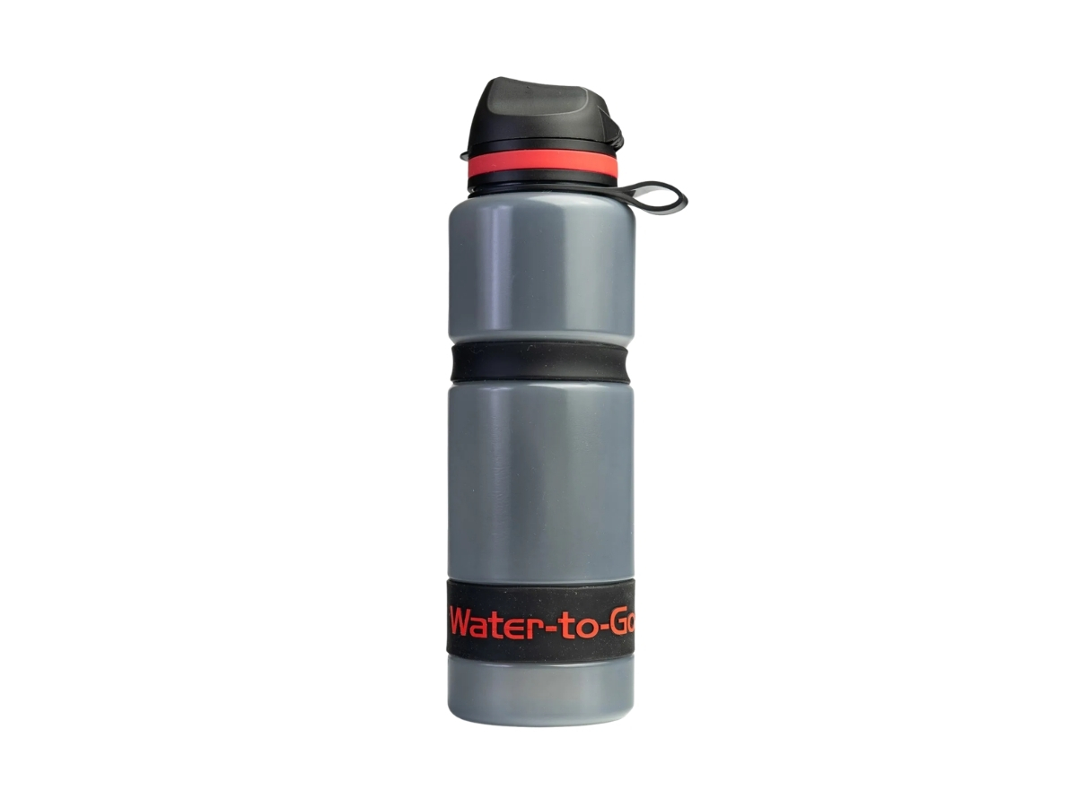 Water-to-Go Eco-Active 750 ml waterfles met filter - Red