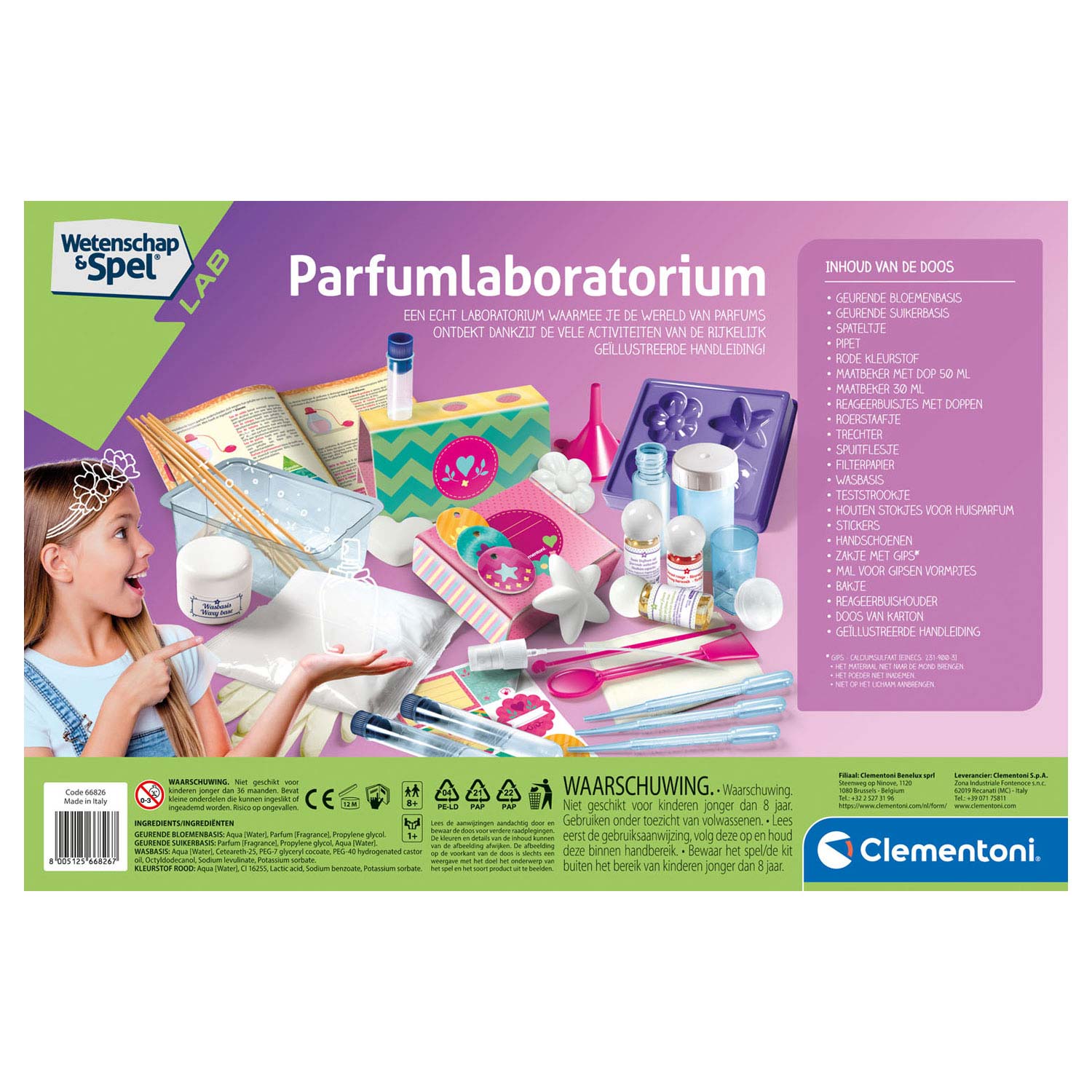 Clementoni Wetenschap & Spel - Parfumlaboratorium